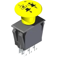 31.0043 Switch, PTO - Push/pull