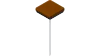 33.0085 Light, Asm LED Single Face - Amber