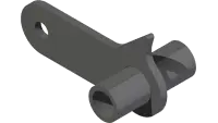 40.0345 Arm, Drive Belt Idler Rear Axl