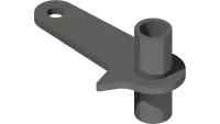 40.0347 Arm, Main Drive Belt Idler