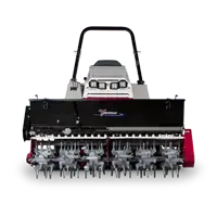EA600 Aera-Vator The EA600 is built with Ventrac Mount System, allowing for easy attachment changes. A standard jack is also provided for easy mounting.