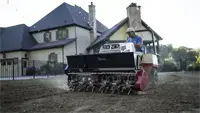 EA600 Aera-Vator The Ventrac Aera-Vator gives contractors the power to revitalize compacted residential lawns with coreless aeration, preparing the soil for overseeding and delivering healthier, greener results homeowners will notice.