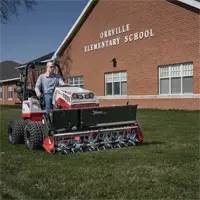 EA600 Aera-Vator Give your turf the kick start it needs for healthy growth by aerating and overseeding, key for univeristy mowing.