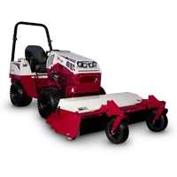 HQ682 Tough Cut Standard front caster wheels enhance maneuverability, allowing for precise control in challenging terrains.