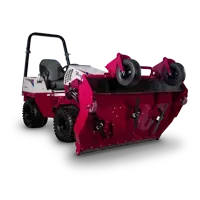 HQ682 Tough Cut The hydraulic flip-up kit simplifies servicing and cleaning, reducing downtime.