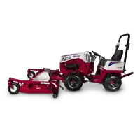 MK960 Wide Area Mower Three front anti-scalp rollers protect the turfline and help maintain a consistent finish across mildly uneven surfaces.