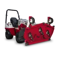 Effortlessly maintain your mower with the optional hydraulic flip-up kit, allowing for quick deck cleaning and blade maintenance using the SDLA controls.