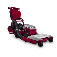 RV602 Vac Collection System The RV602's hydraulic lift system allows for quick and easy dumping of collected materials, enhancing productivity for landscape contractors and municipal grounds crews.