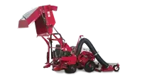 RV602 Vac Collection System Constructed with all-steel components, the RV602 offers durability and longevity, making it a reliable choice for professional grass clipping collection.
