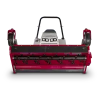 MWMY Flail Mower The flip-up design simplifies maintenance—deck access, blade changes, and cleaning made easier on the MWMY Flail Mower.