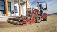 Ventrac Soil Cultivator The Soil Cultivator prepares bare soil by cultivating a soft, uniform seed bed while burying stones and other debris to provide the best possible surface for direct seeding.