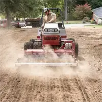 Ventrac Soil Cultivator For competitive edge landscape, ensure the best possible seed bed when reclaiming green space.