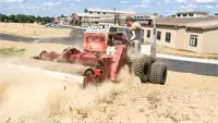 Ventrac Soil Cultivator Operators can easily adjust settings for different soil textures and moisture levels.