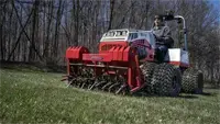 Ventrac Aerator Aerate your turf quickly and easily.