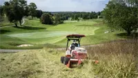 HQ682 Tough Cut Maintain golf course roughs and natural areas; the Tough Cut delivers a clean, professional finish in sensitive environments.