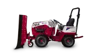 EF300 Leaf Plow The plow’s curved design and floating mount maximize pushing efficiency, keeping leaves rolling forward instead of spilling around the sides.