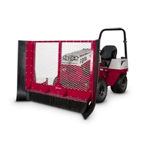 EF300 Leaf Plow With its front-mounted attachment system, the Leaf Plow offers unmatched operator visibility and precise control for clearing along paths, fences, and tight spaces.