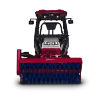 KJ520 Broom With a 52-inch working width and hydraulic angle adjustment, the Power Broom provides precision control for tight areas and open spaces alike.