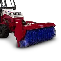 KJ520 Broom The Ventrac KJ520 Power Broom delivers year-round versatility, sweeping snow, dirt, leaves, and debris from virtually any surface.