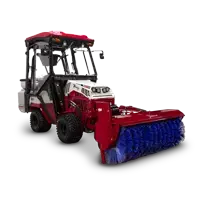 KJ520 Broom From municipalities to contractors to property managers, anyone maintaining sidewalks, lots, and walkways benefits from the Power Broom’s efficiency.