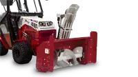 With throwing distances up to 40 feet and a hydraulic 180-degree discharge chute, the Snowblower makes snow management fast and efficient.