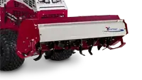 KL480 Tiller The Ventrac KL480 Tiller features 24 high-carbon steel tines, delivering a 48-inch working width and a maximum tilling depth of 6 inches, making it ideal for preparing garden and yard soil.