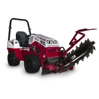 KY400 Trencher With dual Push-N-Pull cylinders and a trenching depth gauge, the KY400 ensures precision, efficiency, and professional-grade results on every job.