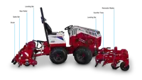 DRDG Ballpark Groomer and Renovator Diagram of the Ballpark Groomer and Renovator