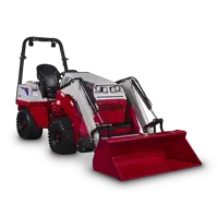 KM500 Loader Move mulch, gravel, and soil with ease using the KM500 Loader’s Standard Bucket.