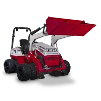 KM500 Loader Small bucket, big results — the Standard Bucket makes tight landscaping work efficient.
