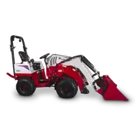 KM500 Loader Streamline cleanup jobs by hauling debris and dirt in a single pass.