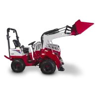 KM500 Loader The KM500 Loader’s Standard Bucket delivers a maximum lift height of 52 inches, giving operators the reach needed for loading trailers, spreading material, and tackling elevated tasks with ease.