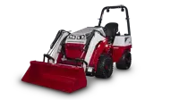 KM500 Loader The Ventrac KM500 Loader with Standard Bucket offers a 1/6 cubic yard capacity making it ideal for lifting, moving, transporting, and positioning various materials.