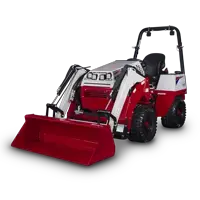 KM500 Loader The Ventrac KM500 Loader with Standard Bucket offers a 1/6 cubic yard capacity making it ideal for lifting, moving, transporting, and positioning various materials.