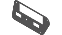 07.010014 Switchplate, Direction Signals