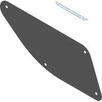 07.0100459 Decal, Wiper/Heatr Switchplate