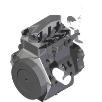 13.0125 Engine, B&S D 31 HP Gas LC