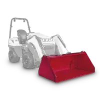 KM660 Light Material Bucket The Light Material Bucket increases efficiency for contractors managing property maintenance projects.