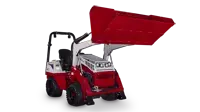 Ideal for landscapers handling bulk materials like compost, mulch, or leaves.