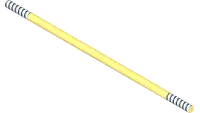 42.0392 Link, Rear F/R Rocker Rod ZP