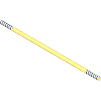 42.0392 Link, Rear F/R Rocker Rod ZP