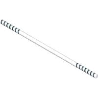 42.0500 Rod, Thread 1/2-20 x 16" RH/LH Yellow Zinc