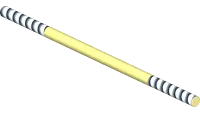 42.0542 Rod, Thread 1/2-20 x 13" Rh/lh