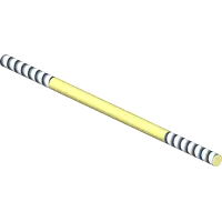42.0542 Rod, Thread 1/2-20 x 13" Rh/lh