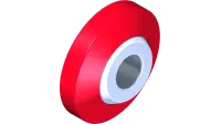 43.SB10F-1 Swivel Ball, 5/8" x 2-1/4