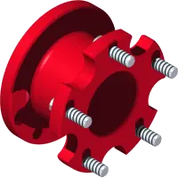 53.0144 Hub, 3" Wheel Extension