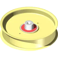 83.0029 Pulley, Idler Flat 5" x 3/8"