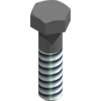 99.K0108 Bolt, 3/4-16 x 2-3/4 Blk GRD 8