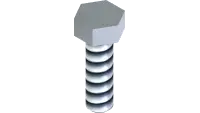 99.M0077 Bolt, M6 x 1.0 x 20mm, SS