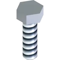 99.M0077 Bolt, M6 x 1.0 x 20mm, SS